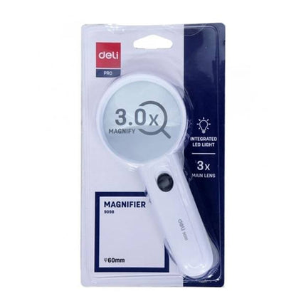 Deli Magnifier 3.0x with integrated LED light