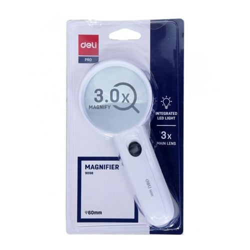 Deli Magnifier 3.0x with integrated LED light