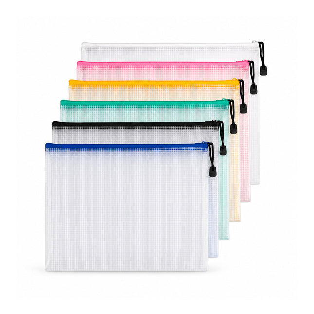 A4 zipper folders