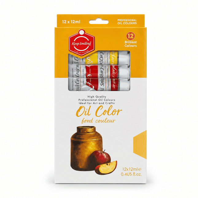 Professional Oil Colours - 12 x 12 ml