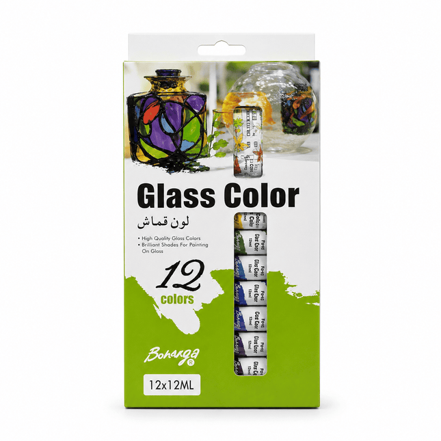 Professional Glass Colours - 12 x 12 ml
