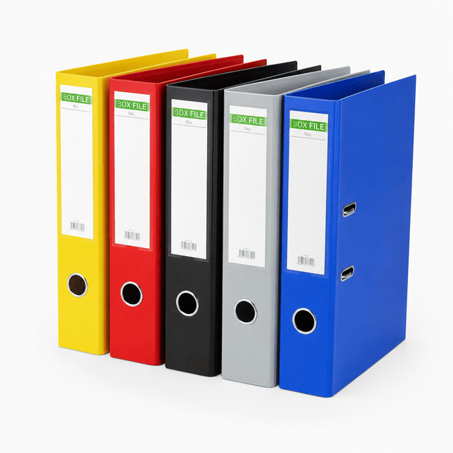 Colour Box File - Large
