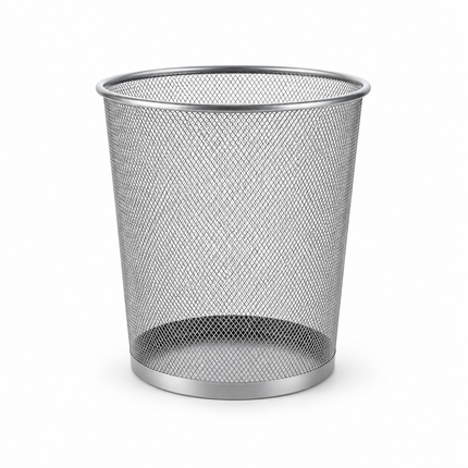 Metal mesh Dust Bin