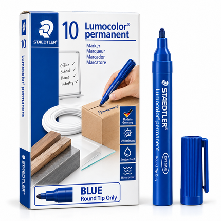 Staedtler round tip Markers (PKT/10)