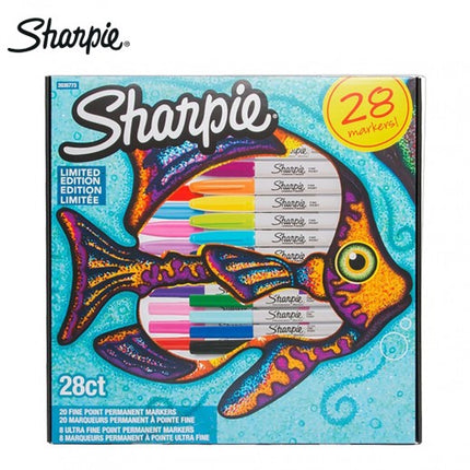 Sharpie 20 fine point permanent Markers, 8 ultra fine