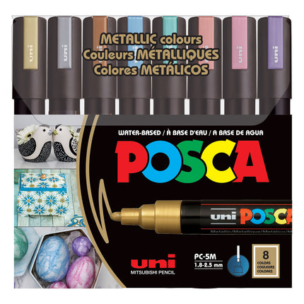Posca Metallic Colours 8