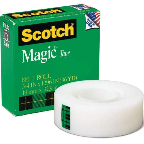 Scotch magic tape 3/4 IN (PKT/12)