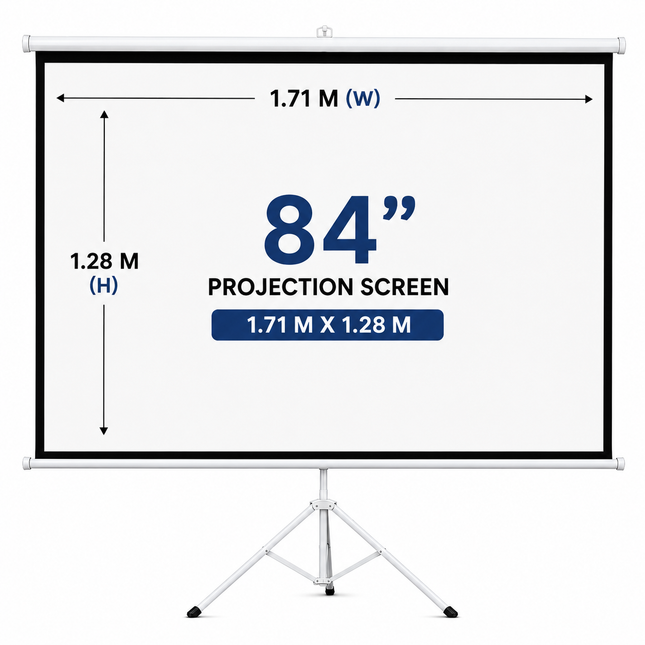 84" PROJECTION SCREEN 1.71 M X1.28M