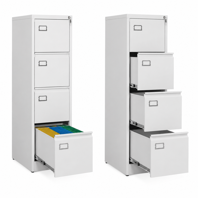 Heavy duty four drawers hanging files cabinets