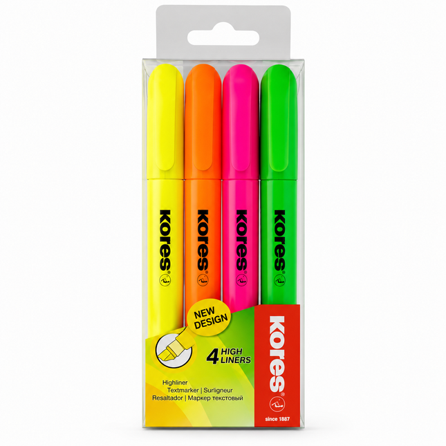Highlighter set/4