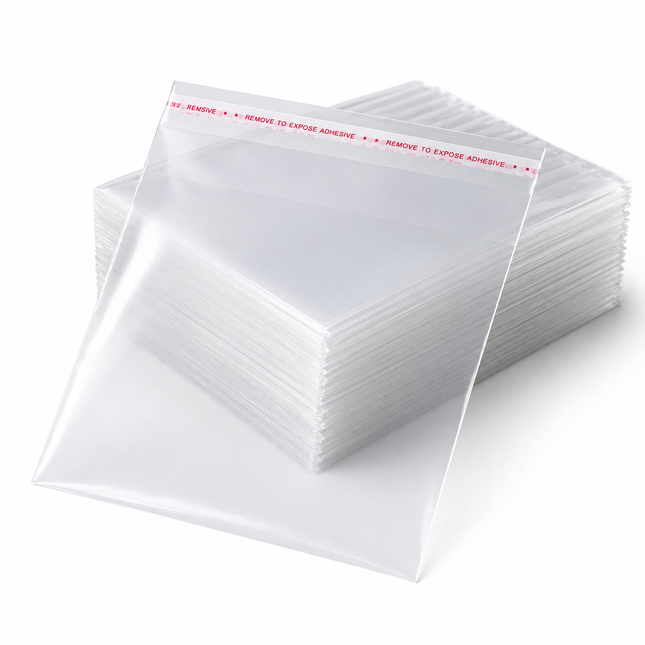 Poly bags auto seal glue 25x35 CM