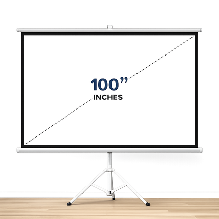 100" PROJECTION SCREEN  2.03M X 1.52M