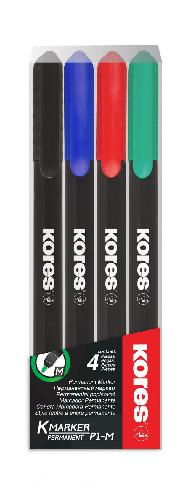 Permanent markers (Set/4)