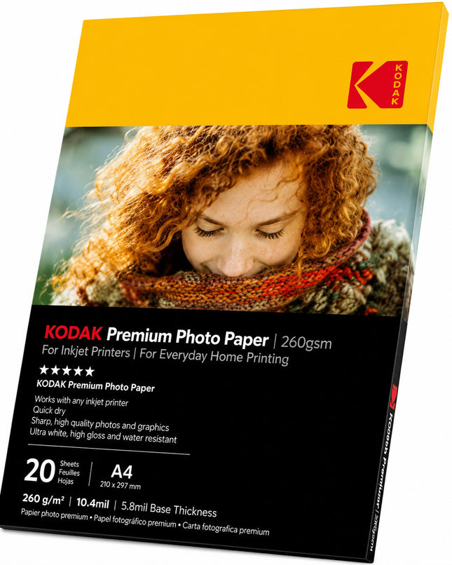 A4 Premium Photo Paper - Satin I, (PKT/20)