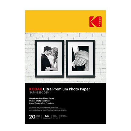 A4 Ultra Premium Photo Paper - RC Satin 280gsm (PKT/20)