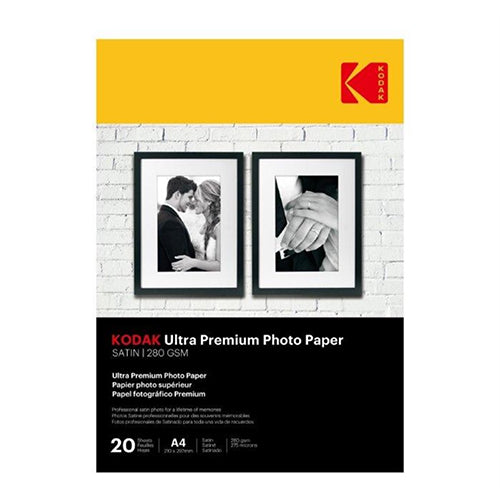 A4 Ultra Premium Photo Paper - RC Satin 280gsm (PKT/20)