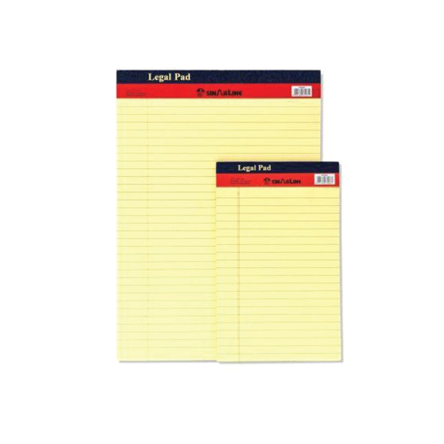 Yellow writing pad A5
