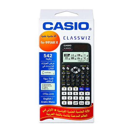 Casio ClassWiz fx-991AR X Scientific Calculator – 542 Functions,