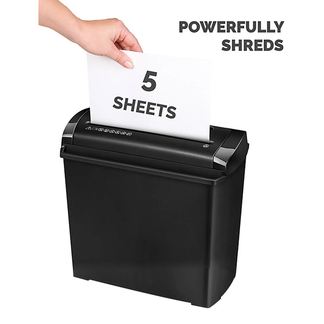 Personal use five sheets shredder