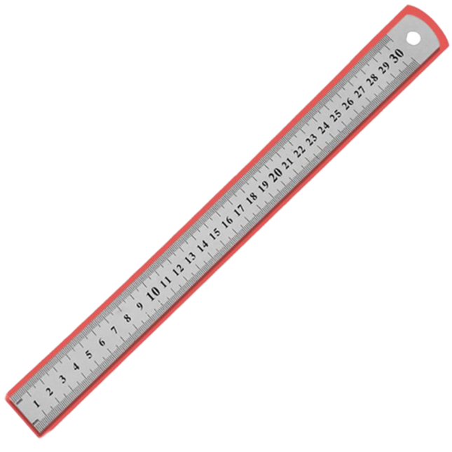 Metal ruler 30 CM
